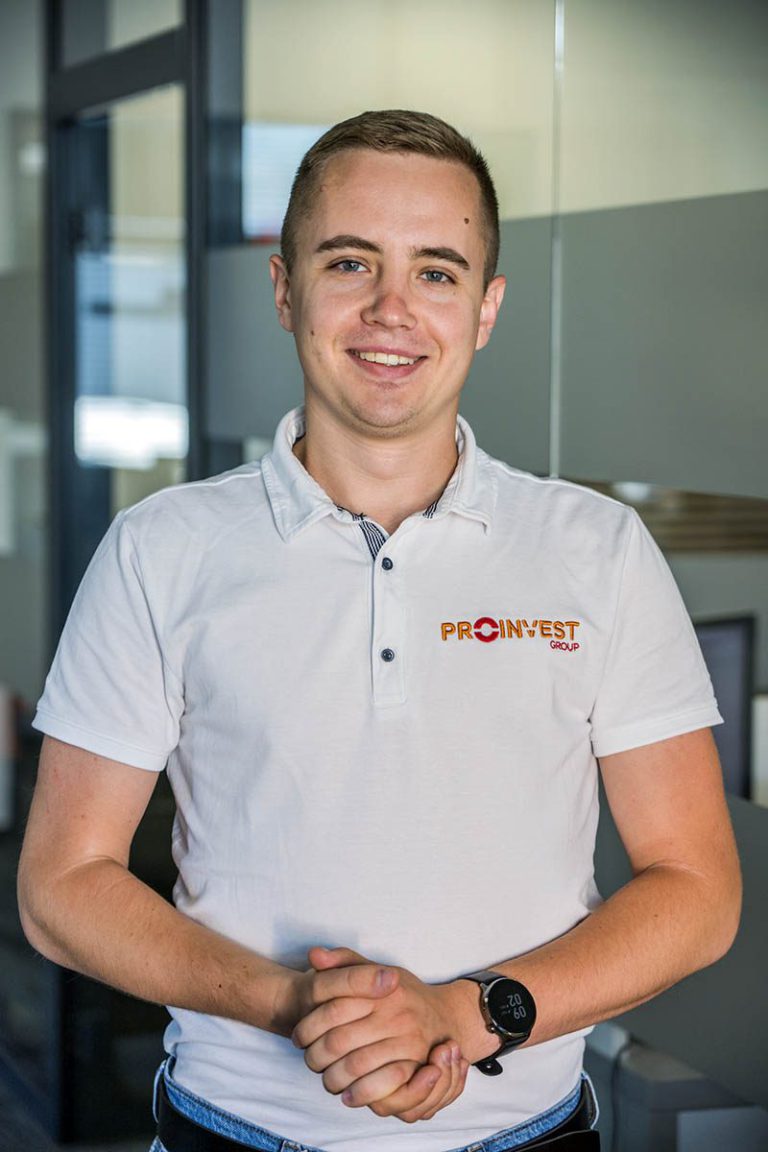 Kamil Maslanka - pracownik PRO-INVEST