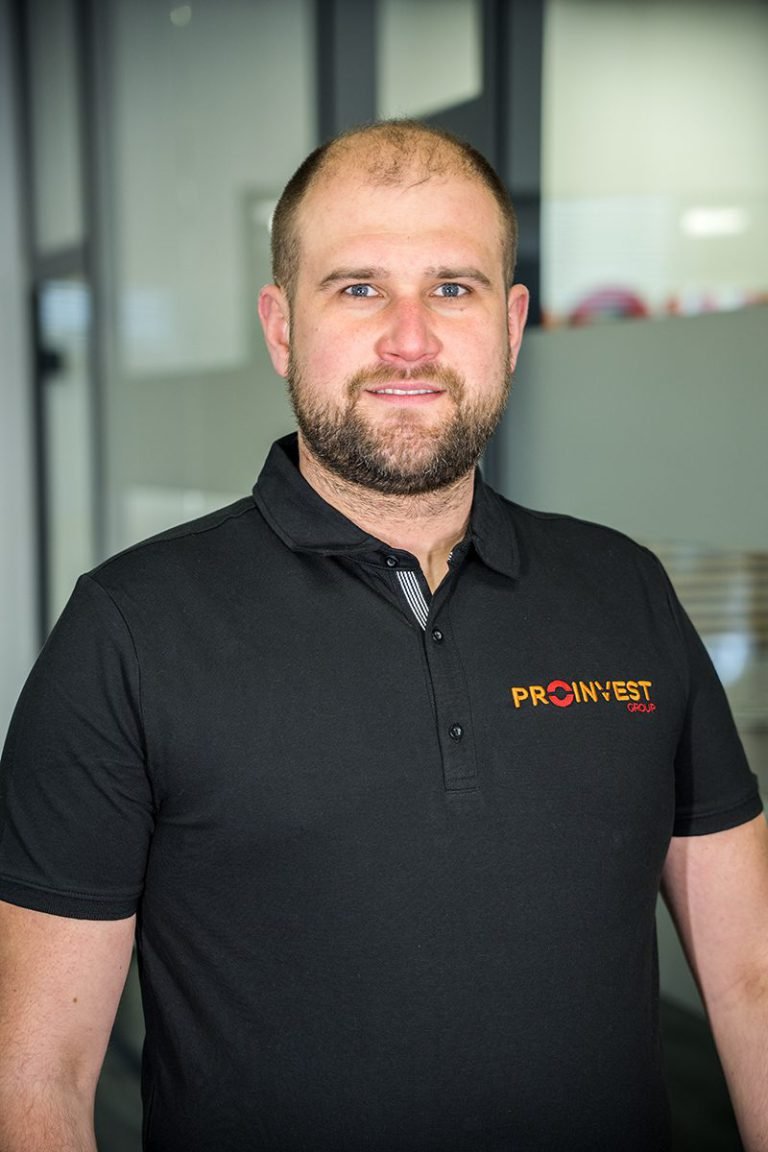 Mateusz Gierlach - pracownik PRO-INVEST